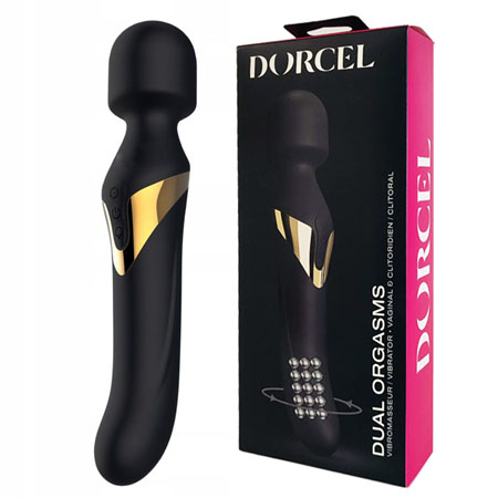 wibrator zasilany z USB, DUAL ORGASMS firmy DORCEL 